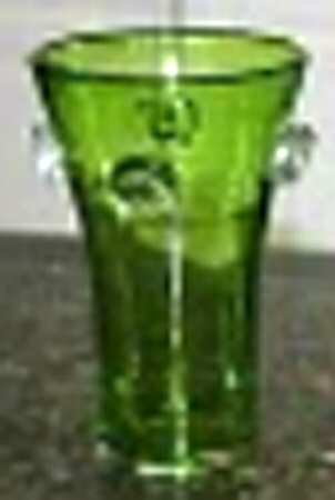 Festival Green Highball Glass