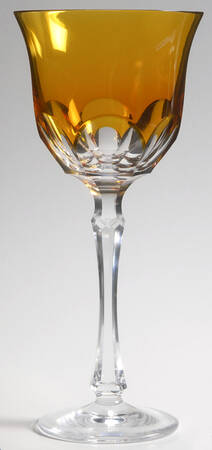 Simplicity Amber Water Goblet