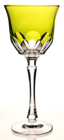 Simplicity Yellow Green Water Goblet