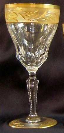 Treves Dore (Gold Encrusted, Frosted) Water Goblet