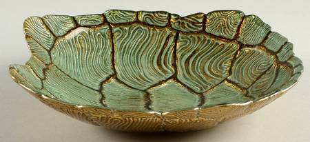 Tortoise Shell 8" Oval Bowl