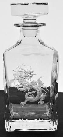 Year of the Dragon Whiskey Decanter & Stopper