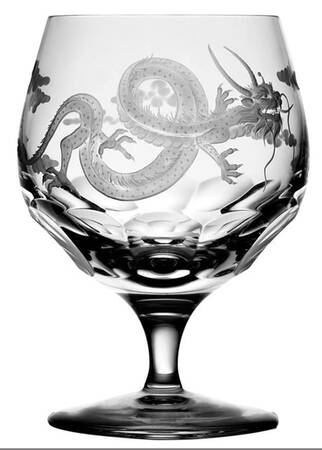 Year of the Dragon Brandy Glass