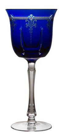 Lisbon Cobalt Blue Wine