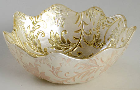 Damask Small Fruit Dessert Bowl