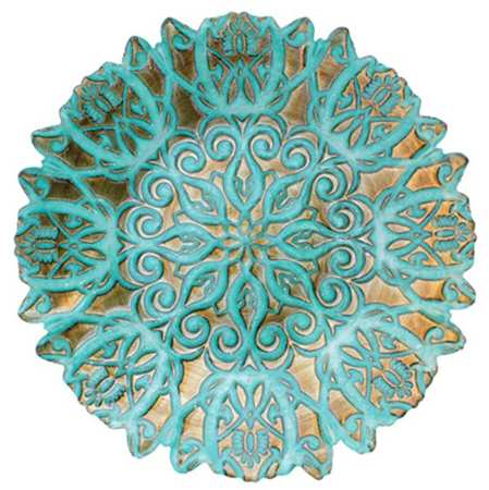 Damask 14" Round Serving Bowl