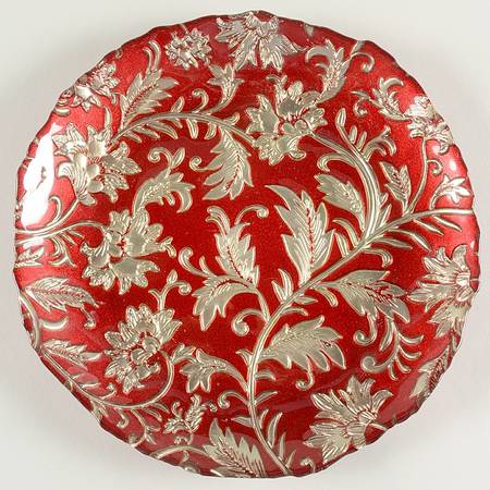 Damask Salad/Dessert Plate