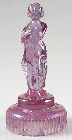Mirror Images Animals Draped Lady W/Ribbed Base & Holes