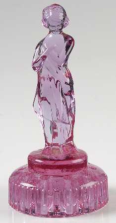 Mirror Images Animals Draped Lady W/Ribbed Base & Holes