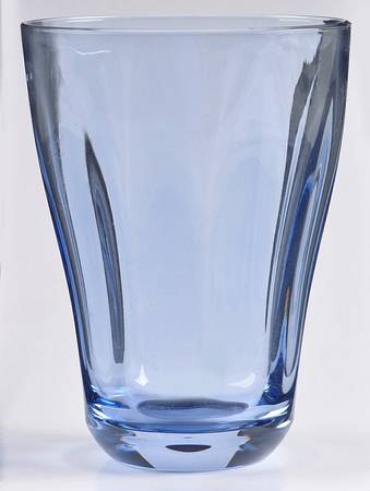 Farmhouse Touch Blue Highball Glass