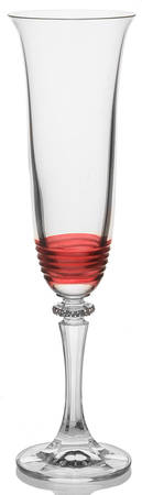 Eternity Red Fluted Champagne
