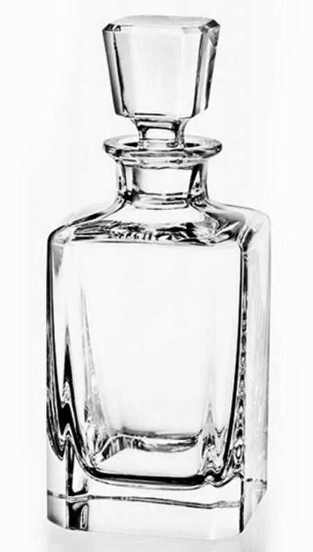 Carre Whiskey Decanter & Stopper