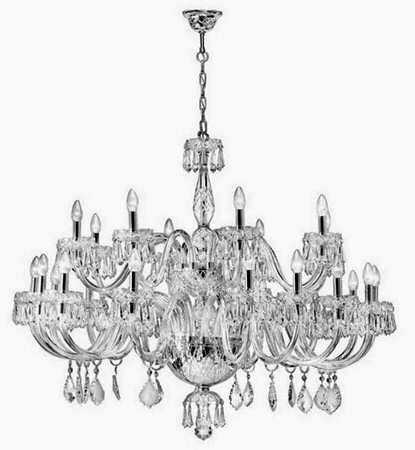Diamond 21 Arm Chandelier
