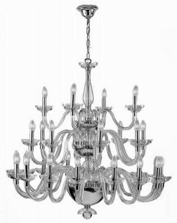 Diamond 28 Arm Chandelier