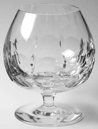 Evora (Cut) Brandy Glass