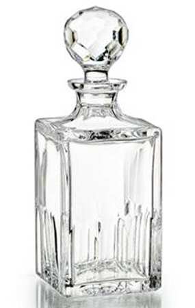 Evora (Cut) Whiskey Decanter & Stopper