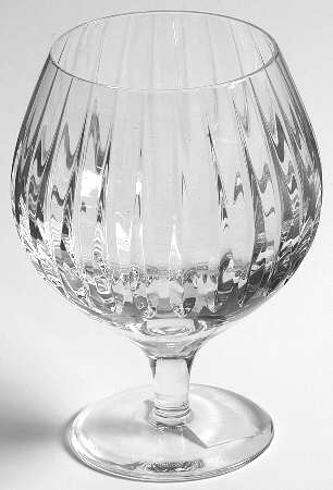 Fantasy (Cut) Brandy Glass