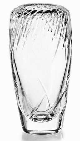 Feathers 11" Flower Vase