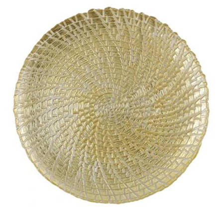 Rufolo Gold 12" Service Plate