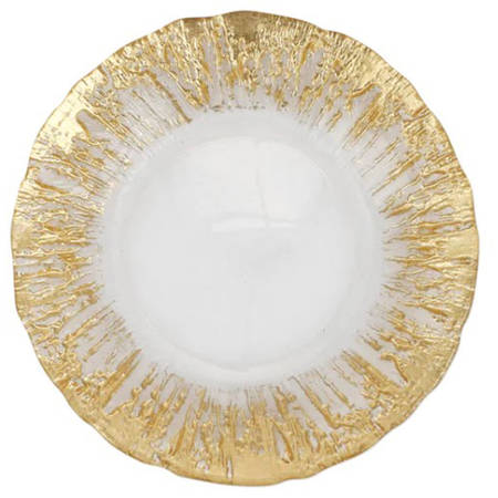 Rufolo Gold Salad Plate