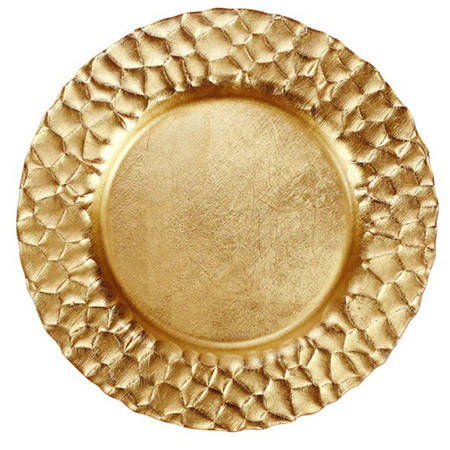 Rufolo Gold Service Plate