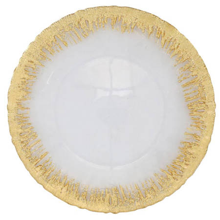 Rufolo Gold Service Plate