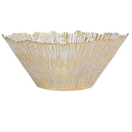 Rufolo Gold 9" Deep Round Bowl