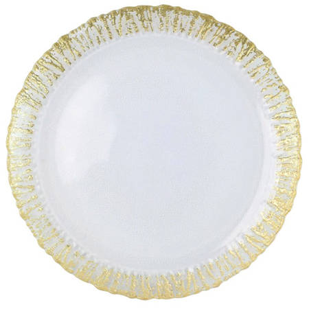 Rufolo Gold 13" Round Platter