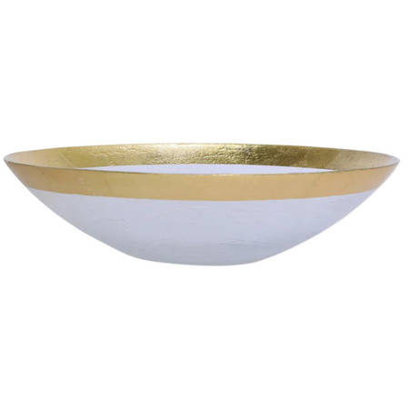 Rufolo Gold 12" Round Bowl