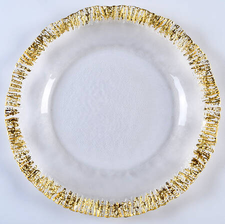 Rufolo Gold Service Plate