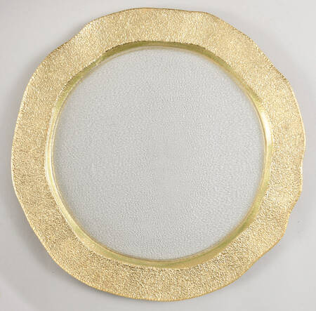Rufolo Gold Service Plate
