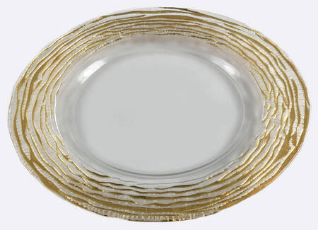 Rufolo Gold Service Plate