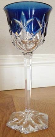 VAS76 Cobalt Blue Hock Wine