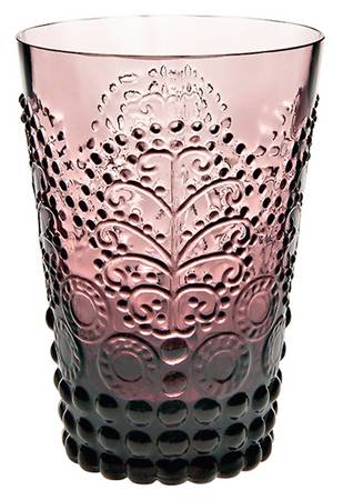 Tree Amethyst Flat Tumbler