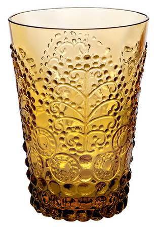 Tree Amber Flat Tumbler
