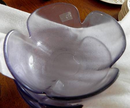 7712 Lavender Individual Salad Bowl