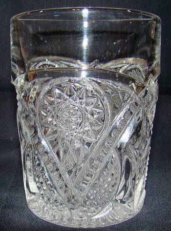 Yesteryear Clear Flat Tumbler