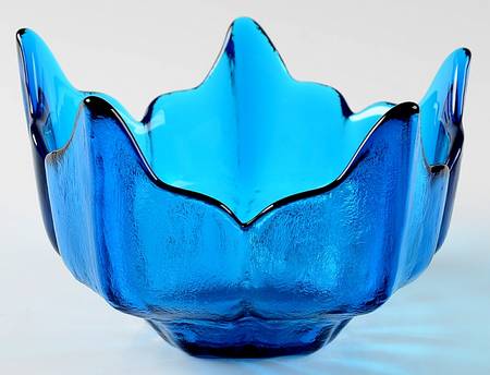 Epic Blue (Bluenique Textured) 6" Round Bowl