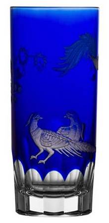 Aves Cobalt Blue Highball