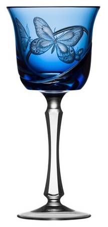 Metamorphoses Sky Blue Water Goblet