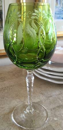 Casbah Yellow Green Grand Goblet