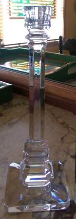 Louvre 9" Single Light Candlestick
