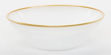 Alabaster Glass (White) Cereal Bowl