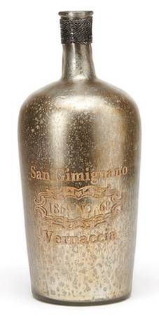 Vintage Glass Bottles 20" Bottle