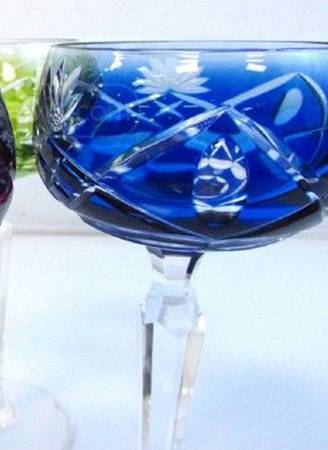 Bonn Fantasy Cobalt Blue Hock Wine