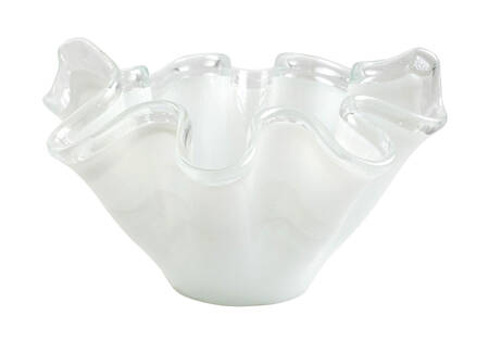 Onda 12" Round Crimped Bowl