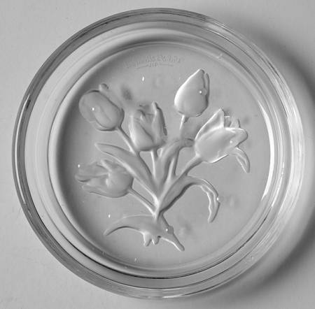 Floral Intaglio Coasters Coaster