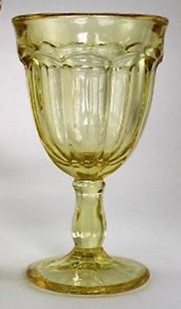 Arlington Topaz (Yellow) Wine Glass