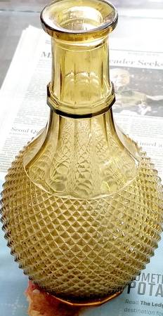 Bicos Amber Decanter No Stopper