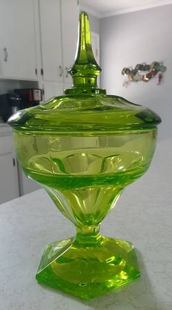 Epic Green (Lime) Candy Jar & Lid